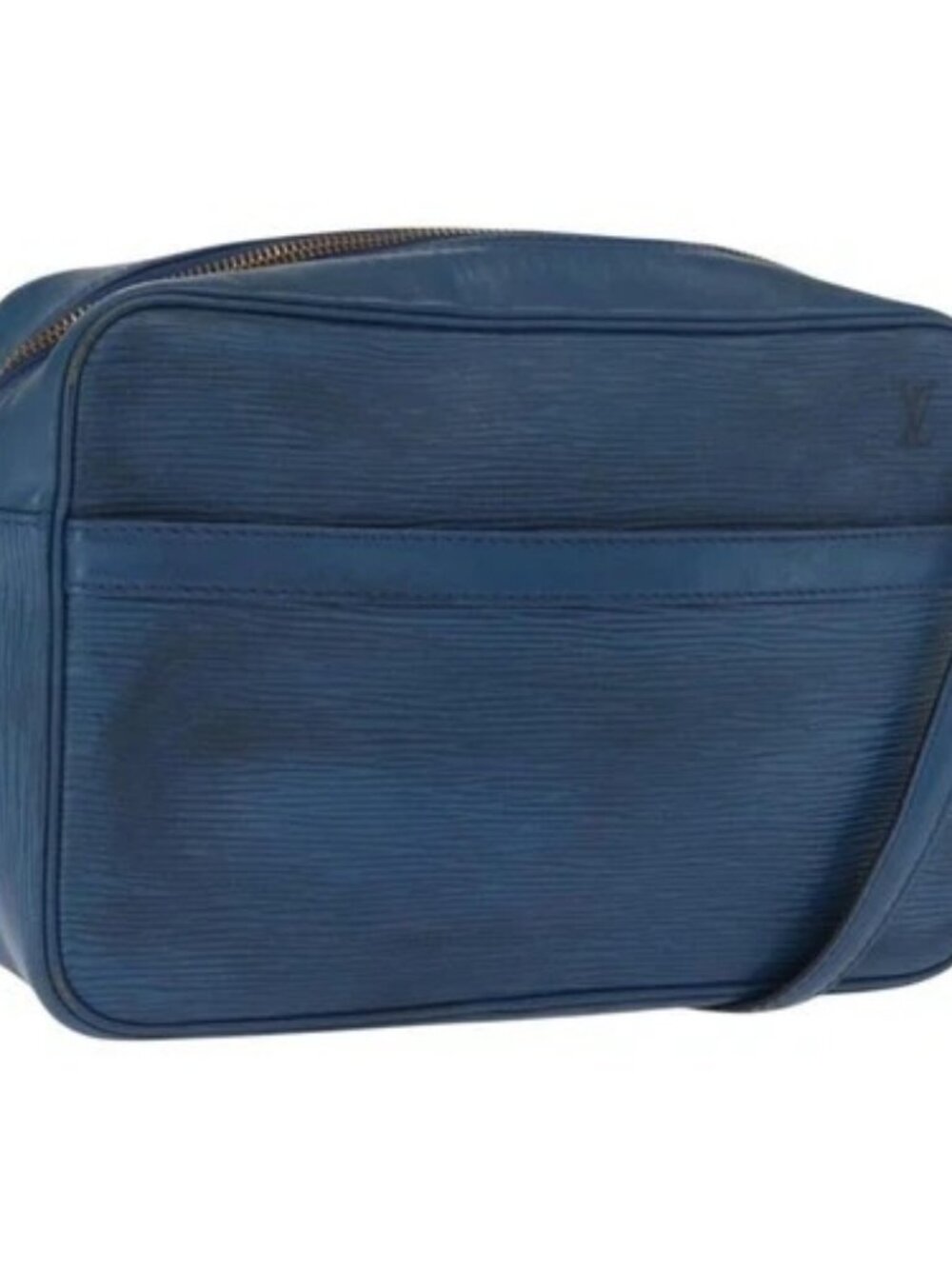 LOUIS VUITTON Epi Trocadero 27 Shoulder Bag Blue